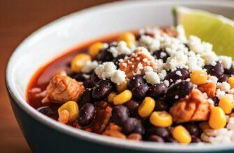 Mediterranean Diet Recipe: Slow Cooker Chicken & Black Bean Bowls for Lowering Blood Pressure