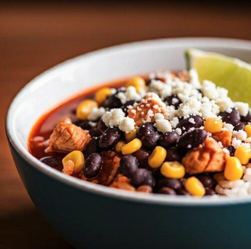 Mediterranean Diet Recipe: Slow Cooker Chicken & Black Bean Bowls for Lowering Blood Pressure