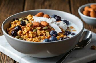 Mediterranean Lemon-Blueberry Granola: A Heart-Healthy Recipe to Lower Blood Pressure