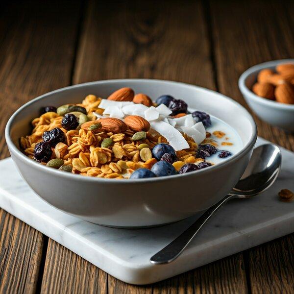 Mediterranean Lemon-Blueberry Granola: A Heart-Healthy Recipe to Lower Blood Pressure