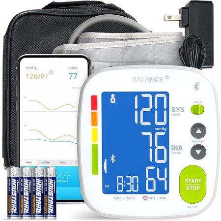 Greater Goods Bluetooth Blood Pressure Monitor, Upper Arm BP Machine