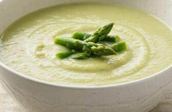 Creamy Asparagus Soup (Low-Sodium & DASH Diet Friendly)