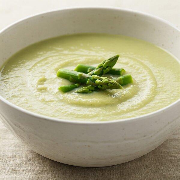 Creamy Asparagus Soup (Low-Sodium & DASH Diet Friendly)