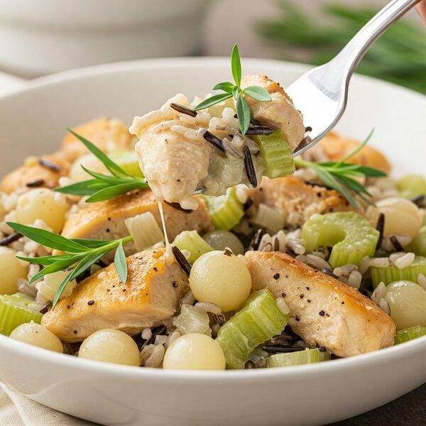 Easy Low-Sodium Baked Chicken and Wild Rice – A Heart-Healthy Recipe