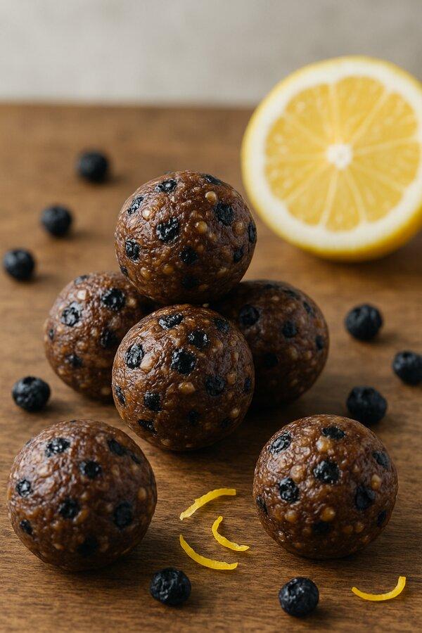 Blueberry‑Lemon Energy Bites: A No‑Bake, Low‑Sodium Treat