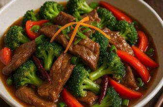Low Sodium Beef & Broccoli Stir-Fry with Orange Garlic Sauce – DASH Diet Approved & Full of Flavor