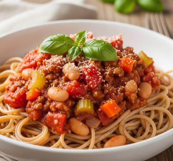DASH Diet Vegetarian Bolognese in the Slow Cooker – Low Sodium & Delicious