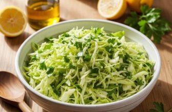 Fresh Cabbage Salad – Low Sodium & Perfect for the DASH Diet