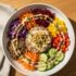 Low Sodium Roasted Veggie Bowls with Pesto – Easy DASH Diet Meal Prep
