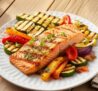 Easy Low Sodium Grilled Salmon & Colorful Veggies – Perfect for High Blood Pressure