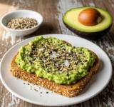 Quick & Healthy Low Sodium Everything Bagel Avocado Toast (Perfect for the DASH Diet)