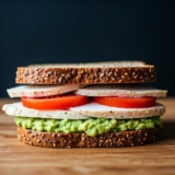 Avocado, Tomato & Chicken Sandwich: A Heart-Healthy Mediterranean Recipe to Lower Blood Pressure